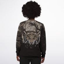 Load image into Gallery viewer, Tiger Hood Sweatshirt for FemaleSeves-ArtTiger Hood Sweatshirt