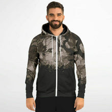 Load image into Gallery viewer, Tiger Hood Zip-Up Hoodie for MenSeves-ArtTiger Hood Zip-