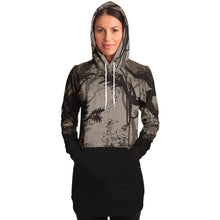 Load image into Gallery viewer, Fashion Tiger Hood Longline Hoodie for WomenSeves-ArtFashion Tiger Hood Longline Hoodie