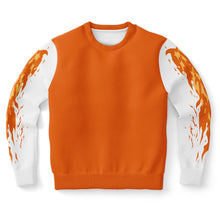 Load image into Gallery viewer, Flame Orange Sweatshirt for WomenSeves-ArtFlame Orange Sweatshirt