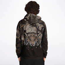 Load image into Gallery viewer, Tiger Hood Hoodie for MenSeves-ArtTiger Hood Hoodie