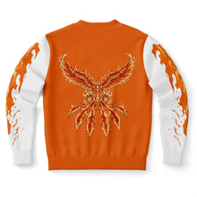 Load image into Gallery viewer, Flame Orange Sweatshirt for WomenSeves-ArtFlame Orange Sweatshirt