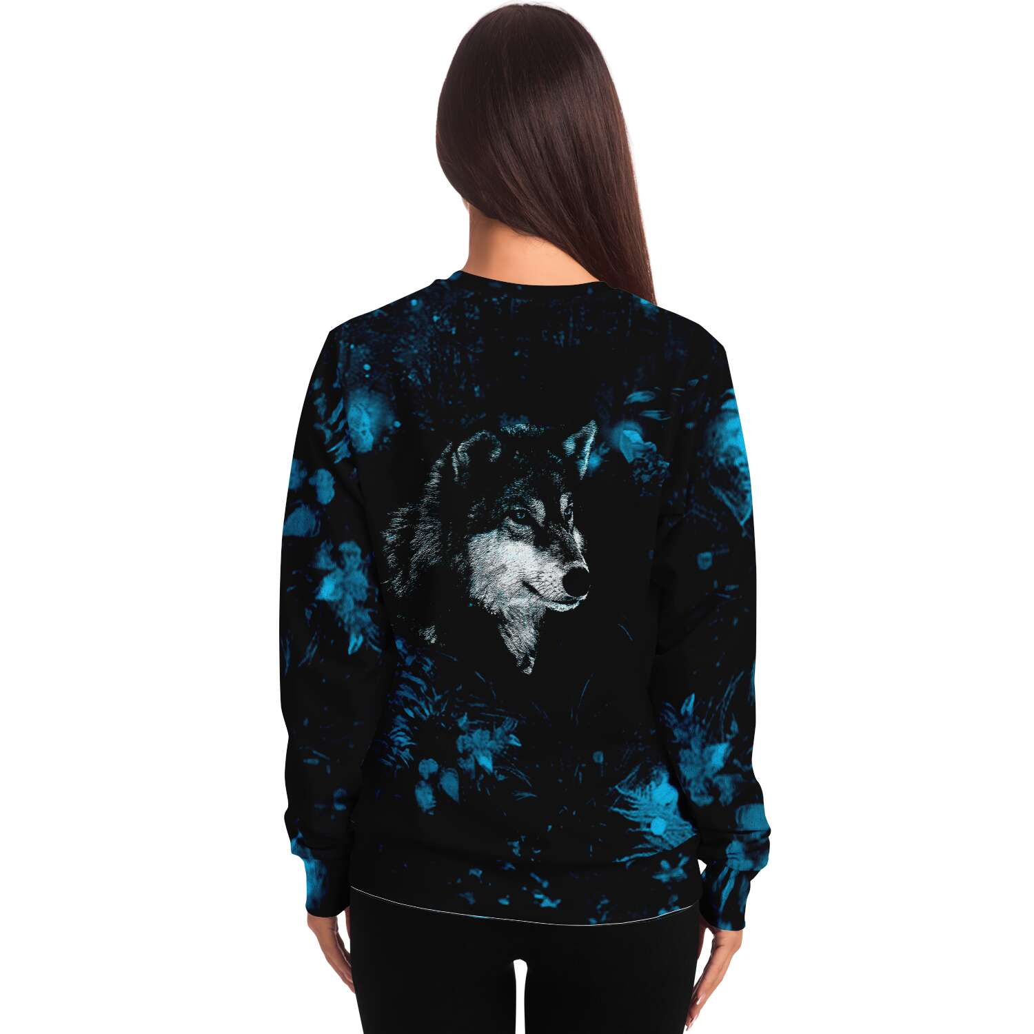 Fashion Sweater - WolfSeves-ArtFashion Sweater - Wolf