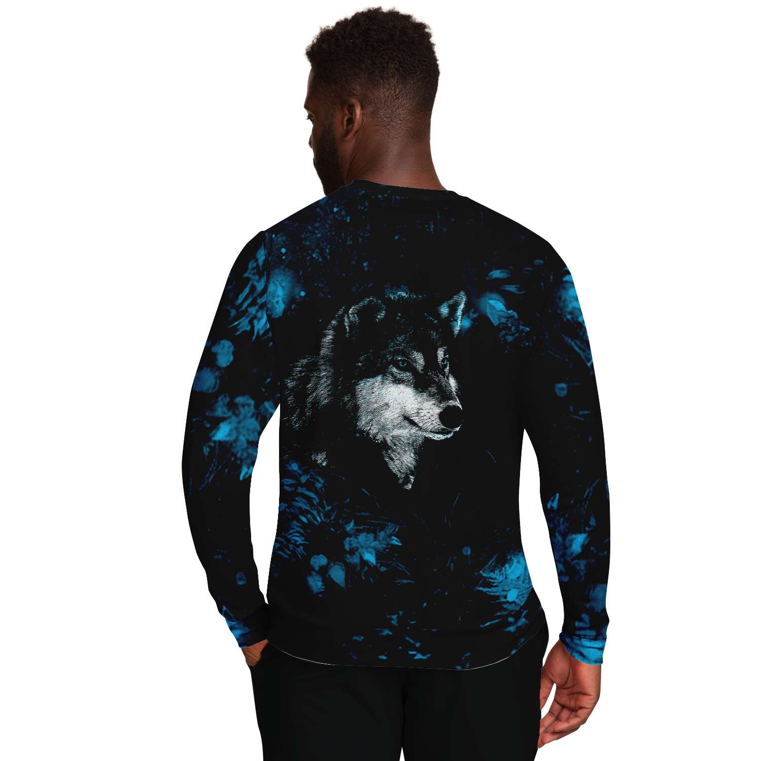 Fashion Sweater - WolfSeves-ArtFashion Sweater - Wolf