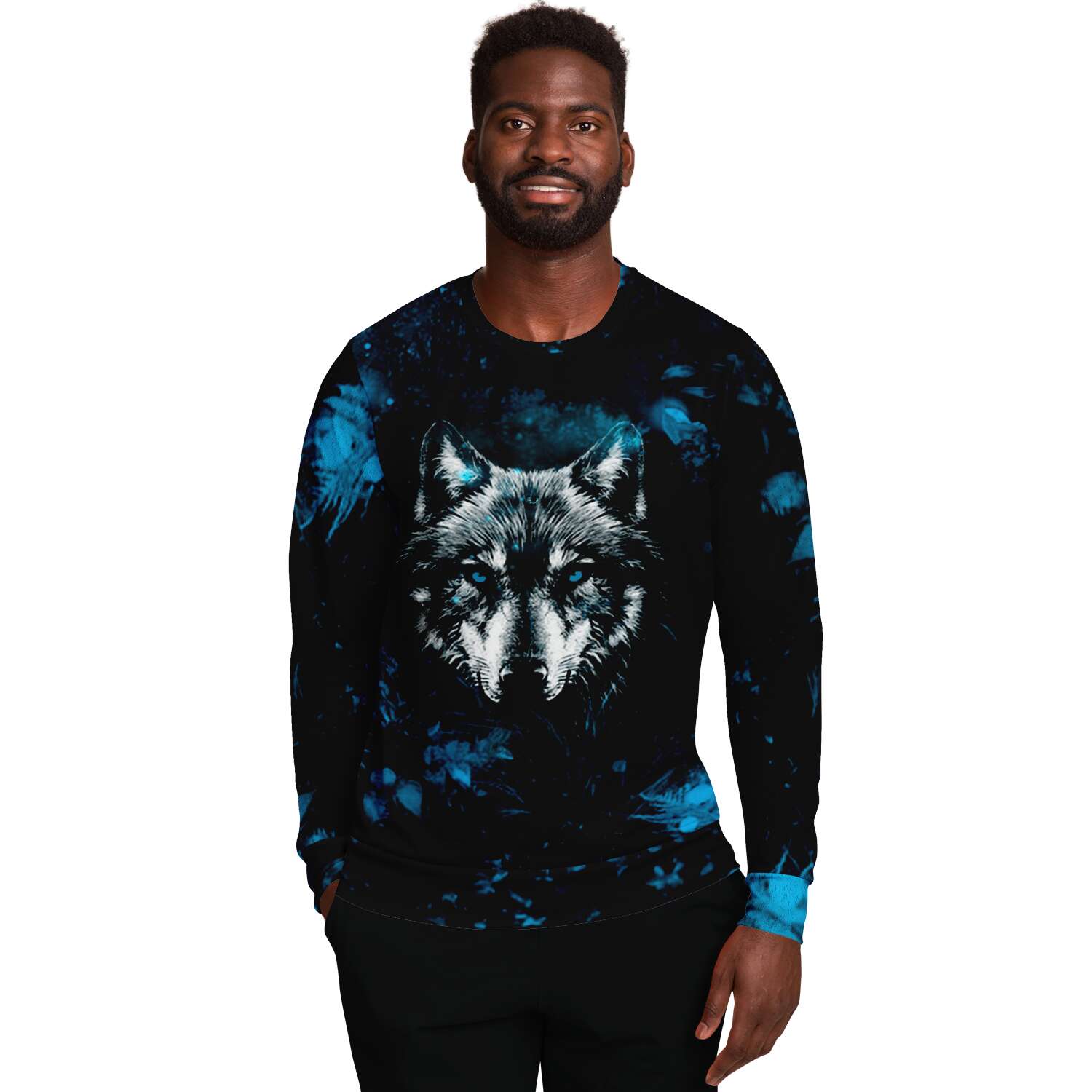 Fashion Sweater - WolfSeves-ArtFashion Sweater - Wolf
