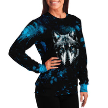 Load image into Gallery viewer, Fashion Sweater - WolfSeves-ArtFashion Sweater - Wolf
